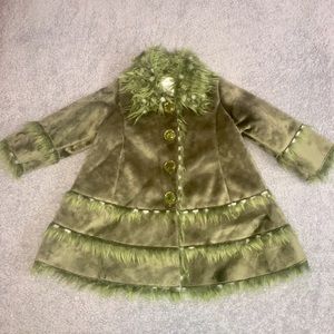 Y2K~Widgeon girls coat size 2 super soft NWOT